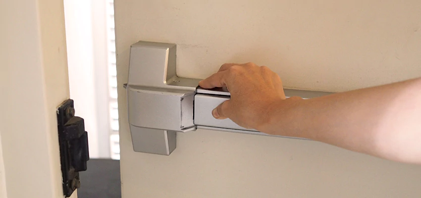 Roller Gate Panic Bar Installation in Fullerton, California